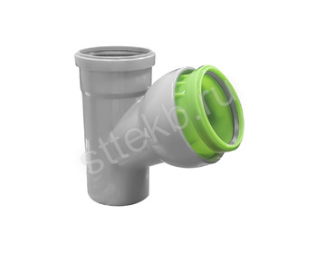 Тройник регулируемый 53-81° 110-110 вн. канализ. (15) VALFEX - Сантехтрейд - Интернет-магазин сантехники г. Екатеринбург