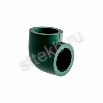 Отвод SLT BLOCKFIRE PP-R 90° 90 уголок - Сантехтрейд - Интернет-магазин сантехники г. Екатеринбург