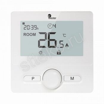 Термостат электронный програмируемый Wester RT25P - Сантехтрейд - Интернет-магазин сантехники г. Екатеринбург