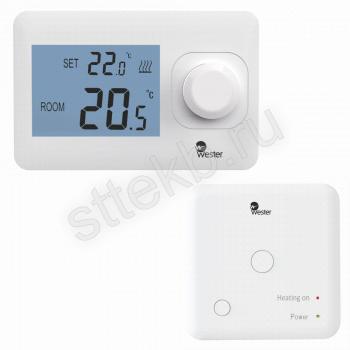 Термостат электронный беспроводной Wester RT02RF - Сантехтрейд - Интернет-магазин сантехники г. Екатеринбург