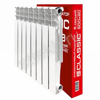 Радиатор AL STI 500/80 8сек. - Сантехтрейд - Интернет-магазин сантехники г. Екатеринбург