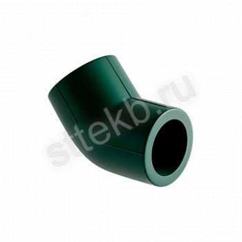 Отвод SLT BLOCKFIRE PP-R 45° 125 уголок - Сантехтрейд - Интернет-магазин сантехники г. Екатеринбург