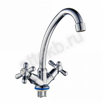 Смеситель ROEGEN RP023A для кухни, 1/2" м/к, на гайке - Сантехтрейд - Интернет-магазин сантехники г. Екатеринбург