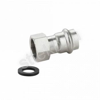 Соединитель с накидной гайкой нержавеющая сталь 35*1 1/4" 35х1 1/4" Gappo G1105.3507 - Сантехтрейд - Интернет-магазин сантехники г. Екатеринбург