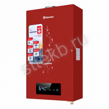 Водонагреватель газовый проточный THERMEX S 20 MD (Art Red) - Сантехтрейд - Интернет-магазин сантехники г. Екатеринбург