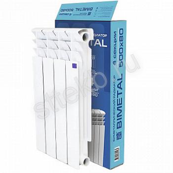 Радиатор BIMETAL STI 500/80 4 сек. - Сантехтрейд - Интернет-магазин сантехники г. Екатеринбург