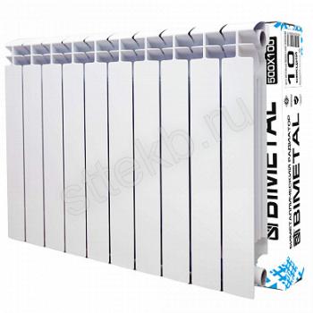 Радиатор BM STI Bimetal 500/100 (S500B) 10 сек. Беларусь - Сантехтрейд - Интернет-магазин сантехники г. Екатеринбург