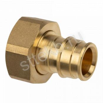 Штуцер с накидной гайкой 16-g1/2"нг '100ф Q&E 1023014/1135764 - Сантехтрейд - Интернет-магазин сантехники г. Екатеринбург