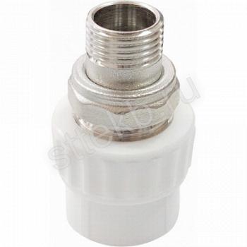 ПП Муфта для радиатора НР с американкой DN 20-1/2" (100/25) - Сантехтрейд - Интернет-магазин сантехники г. Екатеринбург