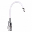 Смеситель для кухни GROSS AQUA 3241508W ColorFlex с гибким изливом белый - Сантехтрейд - Интернет-магазин сантехники г. Екатеринбург