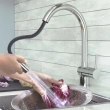Смеситель для кухни GROSS AQUA 3140609С Extra с вытяжным изливом - Сантехтрейд - Интернет-магазин сантехники г. Екатеринбург