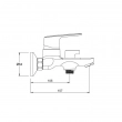 Смеситель для ванны GROSS AQUA 2250520C Flat с коротким изливом (8) - Сантехтрейд - Интернет-магазин сантехники г. Екатеринбург