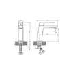 Смеситель для раковины RUSH Thira TR3635-12Black Черный (10) - Сантехтрейд - Интернет-магазин сантехники г. Екатеринбург