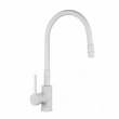 Смеситель для кухни GROSS AQUA ColorFlex Matt White 3241508MW с гибким изливом белый - Сантехтрейд - Интернет-магазин сантехники г. Екатеринбург