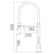 Смеситель для кухни GROSS AQUA GA3188611SSMGB Neosteel Матовое золото, с подключением к фильтру питьевой воды - Сантехтрейд - Интернет-магазин сантехники г. Екатеринбург