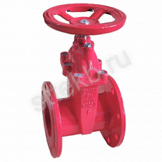 Задвижка 30ч39р (Г) 100 с обрез. клином - Сантехтрейд - Интернет-магазин сантехники г. Екатеринбург