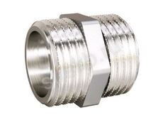 Ниппель переходной 1 1/2"x3/4" (НР-НР) латунь никель TAEN - Сантехтрейд - Интернет-магазин сантехники г. Екатеринбург