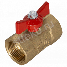 Кран шар. для воды 1/2" г/г бабочка ГАЛЛОП ПРАКТИК 130 - Сантехтрейд - Интернет-магазин сантехники г. Екатеринбург