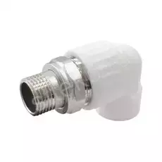 ПП Угольник для радиатора НР с американкой DN 20-1/2" (100/25) - Сантехтрейд - Интернет-магазин сантехники г. Екатеринбург