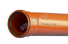 ПОЛИТЭК Труба с раструбом ПП 110х3,4х1000 (наруж.) EASY PIPE - Сантехтрейд - Интернет-магазин сантехники г. Екатеринбург