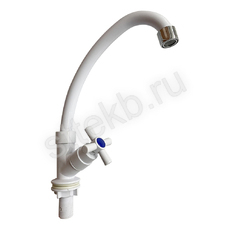Смеситель ROEGEN RX523A моно, 1/2" м/к, ABS, белый вентиль L4 - Сантехтрейд - Интернет-магазин сантехники г. Екатеринбург