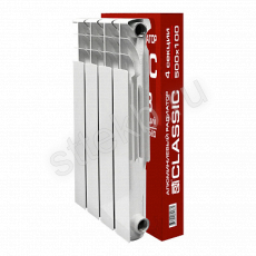 Радиатор AL STI 500/100 4сек. - Сантехтрейд - Интернет-магазин сантехники г. Екатеринбург