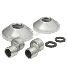 Эксцентрики с отражателями Люкс (2 отражателя, 2 эксцентрика и 2 прокладки) - Сантехтрейд - Интернет-магазин сантехники г. Екатеринбург