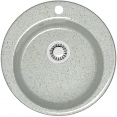 Мойка глянцевая Виктори Z30Q10 Светло-серый Granit BERGG Д-475мм, Ш-475мм, Г-180мм - Сантехтрейд - Интернет-магазин сантехники г. Екатеринбург