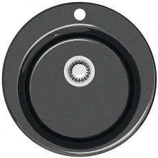 Мойка глянцевая Виктори Z30Q4 Черный Granit BERGG Д-475мм, Ш-475мм, Г-180мм - Сантехтрейд - Интернет-магазин сантехники г. Екатеринбург