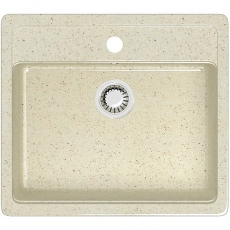 Мойка глянцевая Джеки Z9Q2 Бежевый Granit BERGG Д-570мм, Ш-505мм, Г-200мм - Сантехтрейд - Интернет-магазин сантехники г. Екатеринбург