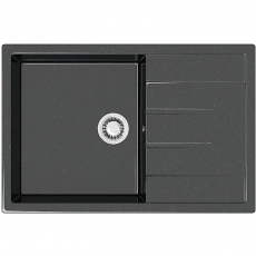 Мойка глянцевая Джоли Z161Q4 Черный Granit BERGG Д-750мм, Ш-505мм, Г-218мм - Сантехтрейд - Интернет-магазин сантехники г. Екатеринбург