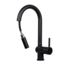 Смеситель для кухни GROSS AQUA 3140609MB Extra Черный с вытяжным изливом - Сантехтрейд - Интернет-магазин сантехники г. Екатеринбург