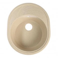 Мойка AGATA AG3C5 Песочная 570х465х180 мм кварцевая овальная глянцевая - Сантехтрейд - Интернет-магазин сантехники г. Екатеринбург