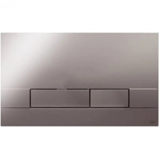 Кнопка механическая двойная Narrow OLIpure, пластик, хром глянцевый, OLI 148301/192901 (120PLUS/74/EXPERT/QUADRO) - Сантехтрейд - Интернет-магазин сантехники г. Екатеринбург