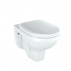 Унитаз подвесной РИО Люкс (дюропласт с микролифтом) ROSA 30745 - Сантехтрейд - Интернет-магазин сантехники г. Екатеринбург