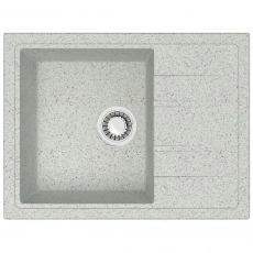 Мойка AGATA 150/Q10 Светло-серый 575x470х200 матовая из искуственного камня - Сантехтрейд - Интернет-магазин сантехники г. Екатеринбург