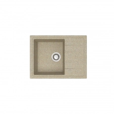 Мойка AGATA 150/Q5 Песочный 575x470х200 матовая из искуственного камня - Сантехтрейд - Интернет-магазин сантехники г. Екатеринбург
