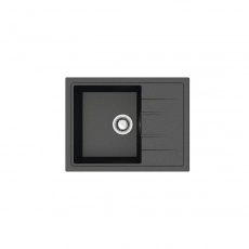 Мойка AGATA 150/Q4 Черный 575x470х200 матовая из искуственного камня - Сантехтрейд - Интернет-магазин сантехники г. Екатеринбург
