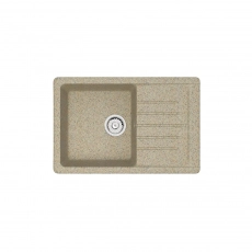 Мойка AGATA 16/Q5 Песочный 740x490х210 матовая из искусственного камня - Сантехтрейд - Интернет-магазин сантехники г. Екатеринбург