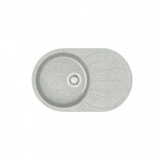 Мойка AGATA 110/Q10 Светло серый 730x450х215 матовая из искусственного камня - Сантехтрейд - Интернет-магазин сантехники г. Екатеринбург