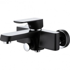 Смеситель для ванны D&K Berlin Technische DA1433215  короткий излив черный-хром (8) - Сантехтрейд - Интернет-магазин сантехники г. Екатеринбург