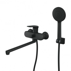 Смеситель для ванны RUSH Nevis NE1735-51black с длинным изливом Черный (8) - Сантехтрейд - Интернет-магазин сантехники г. Екатеринбург