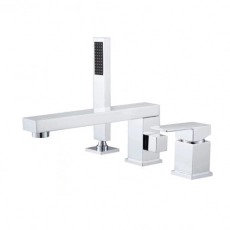 Смеситель на борт ванны D&K Bayern.Liszt DA1514901 хром (8) - Сантехтрейд - Интернет-магазин сантехники г. Екатеринбург