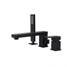 Смеситель на борт ванны D&K Bayern.Liszt DA1514905 черный (8) - Сантехтрейд - Интернет-магазин сантехники г. Екатеринбург