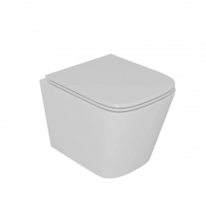 Унитаз подвесной безободковый (торнадо) D&K Berlin DT1436516,490*340*350 мм, сиденье микролифт, белый - Сантехтрейд - Интернет-магазин сантехники г. Екатеринбург