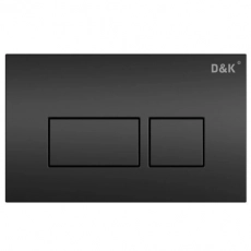 Кнопка механическая двойная D&K Berlin DB1439025 черный - Сантехтрейд - Интернет-магазин сантехники г. Екатеринбург