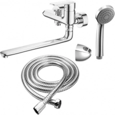 Смеситель для ванны RUSH Devon DE7535-51 с длинным изливом (10) - Сантехтрейд - Интернет-магазин сантехники г. Екатеринбург