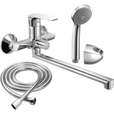 Смеситель для ванны RUSH Gozo GZ3735-51 с длинным изливом хром (10) - Сантехтрейд - Интернет-магазин сантехники г. Екатеринбург