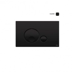Кнопка механическая двойная Globe пластик, черный Soft touch OLI 152952 (120PLUS/74/EXPERT/QUADRO) - Сантехтрейд - Интернет-магазин сантехники г. Екатеринбург