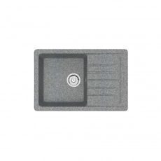 Мойка AGATA 16/Q8 Тёмно-серый 740x490х210 матовая из искусственного камня - Сантехтрейд - Интернет-магазин сантехники г. Екатеринбург